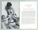 Slave V1#1 Female Domination Magazine 1968 Lesbian BDSM FemDomme 52pgs Superb Figure Studies, Hollywood M30635