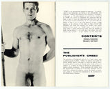 Champ #1 Vintage Gay Beefcake Magazine 1960 Nude Men Physique Photos 36pgs Champ Pub. M35103