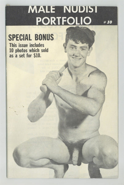 Male Nudist Portfolio #10 Male Pinup Magazine 1967 Physique Photography 32pgs GVA Productions M26489