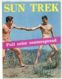 Sun Trek V1#1 Vintage Gay Nudist Magazine 1967 Athletic Beefcakes Outdoors 40pgs Wyngate & Bevins Publishing M28336
