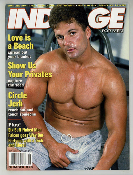 Indulge 2000 Mario Legnini, Lance Newman, Glen McIntyre 84pgs Gay Pinups Magazine M28414