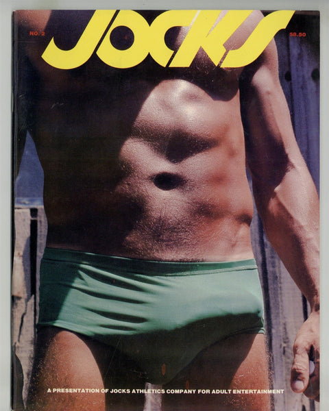 Jocks #2 Rod Mitchell, Judd Preston 1978 Gay Physique Magazine 48pg Beefcake Hunks M28416