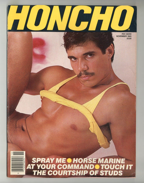 Honcho 1985 Surge Studios, Naakkve, Kristen Bjorn 98pgs Gay Beefcake Magazine M28766