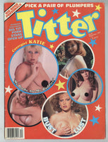 Titter 1987 Incredible Brunette Jilda! Kay Parker, Candy Sample Lotta Top 78pg Big Boobs Magazine, GC Publishing M29643
