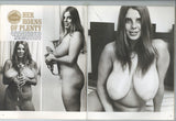 38-26-34 Parliament 1973 Ann Ali, Dean Ackerland, Nikki Movenka 64pgs Big Boobs Magazine M29725
