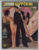 Jaybird Happening 1969 Psychedelic Hippie Erotica 64pg Sci Fi Robots, Monster Film Creature , Jaybird Enterprises / Parliament News M30151
