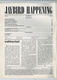 Jaybird Happening 1969 Psychedelic Hippie Erotica 64pg Sci Fi Robots, Monster Film Creature , Jaybird Enterprises / Parliament News M30151