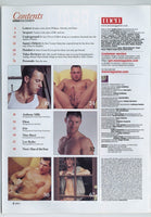 Men 2000 Anthony Mills, Lee Ryder, Nino Bacci 82pgs Gay Pinup Magazine M30174