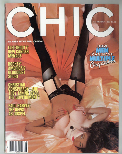 Chic 1980 Mai Lyn, Serena 108pgs Vintage Porno Magazine, LF Publishing M30214