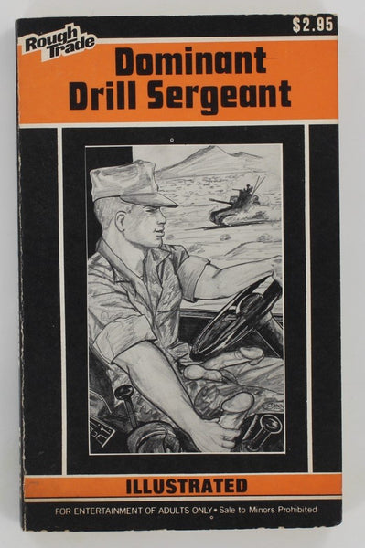 Dominant Drill Sergeant 1981 Rough Trade RT-503 Military BDSM Gay Pulp Book PB386