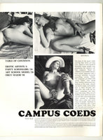 Campus Coeds V2#2 All Stunning Women 1980 Top Quality Erotica 48pgs Nuance Publications M30584