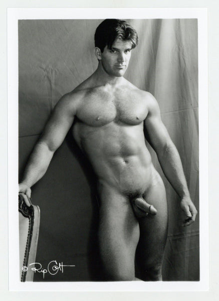 Martin Kramer 1999 RIP Colt Studio 5x7 Gorgeous Chiseled Beefcake Hunk Gay Physique Nude J13185
