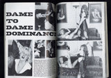 1977 Annual Bondage, Discipline & Fetish: Female Domination 184pgs Eros Goldstripe Publishing, Oversize BDSM FemDom Magazine M30790