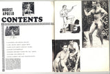 Nudist Apollo V1#1 Sampson Publishing 1967 Gene Bilbrew 72pgs Vintage Gay Nude Men Physique Magazine M23510