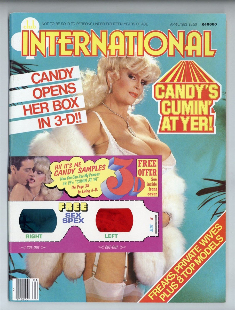 Candy Samples In 3-D Club International 1983 High Grade Condition w/Gl –  oxxbridgegalleries