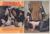 Female Domination V4#4 Rene Bond, Jamie Gillis 1977 Erotic Magazine 56pgs Eros Goldstripe M31391