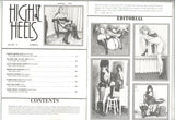 High Heels V10#5 Delilah Jones, Christine Ward 1980 Vintage Adult Magazine 60pgs Eros Goldstripe M31810
