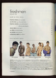 Freshmen 1999 Fabio, Chris Michaels, Tamas Miklos 74pgs Liberation Pub Gay Pinup Magazine M35652