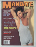 Mandate 1993 Brad Phillips, Kristen Bjorn, Maxx, Marco Studios 100pgs Gay Pinup Magazine M36918