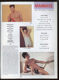 Mandate 1993 Brad Phillips, Kristen Bjorn, Maxx, Marco Studios 100pgs Gay Pinup Magazine M36918