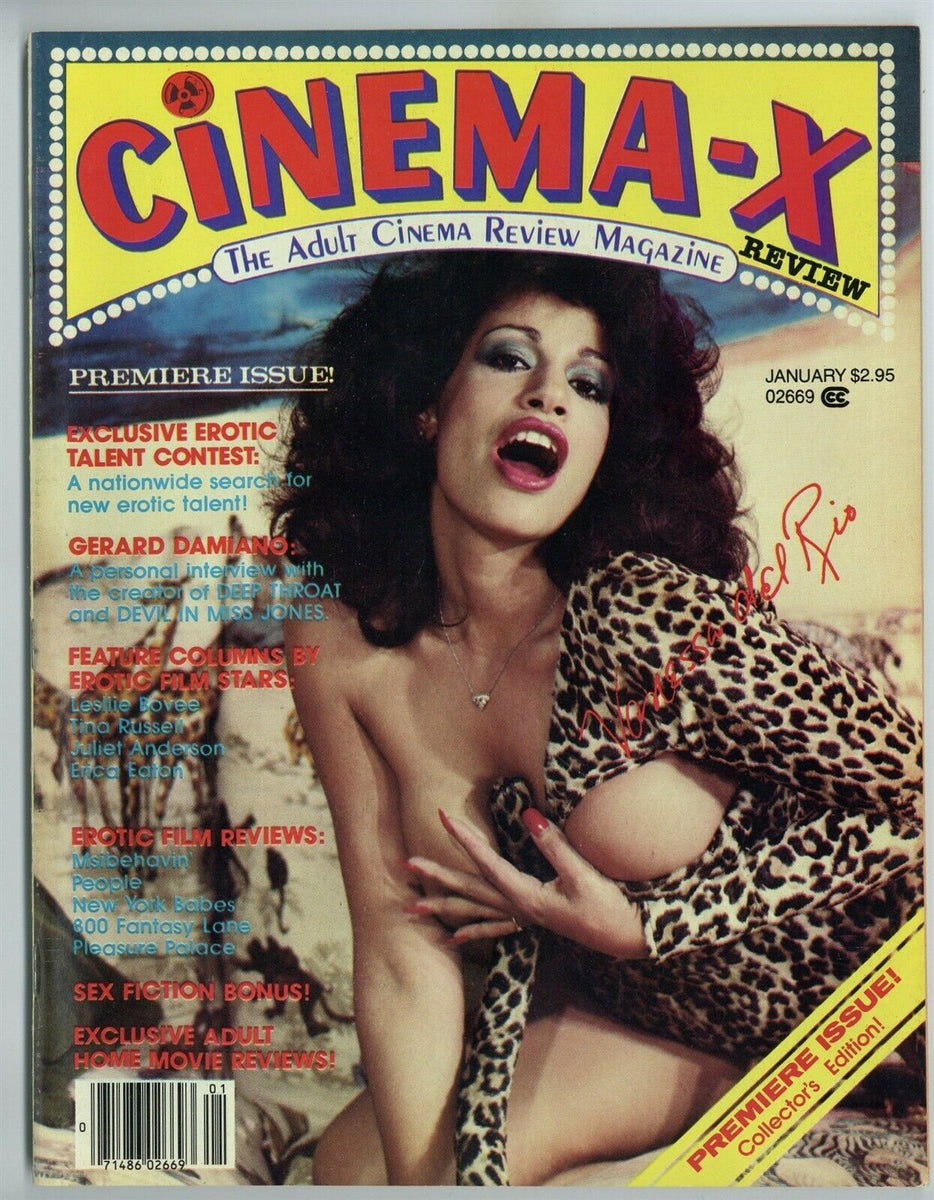 Cinema X Adult Review V1 #1 Vanessa Del Rio 1980 Leslie Bovee 100pg Se –  oxxbridgegalleries