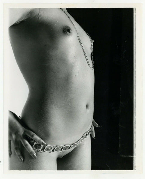 Erect Nipples Magazine 1981 Parliament Photo 8x10 Gorgeous Knockout Body Jewelry Photo J7228