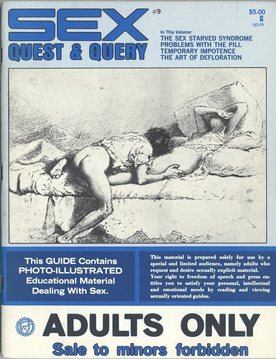 Sex Quest and Query 1973 Hardcore Magazine 68pgs M20041
