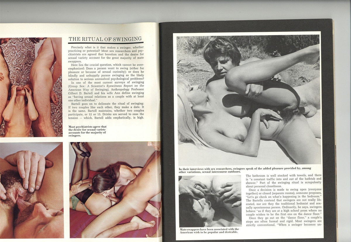 Full Swing #2 Panu Publishing 1971 Hardcore Sex Magazine 66pgs Hippies