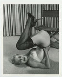 Elmer Batters 1960 Stunning Legs Pose 8x10 Nylon Stockings Parliament Leg Sassy Blonde J7442
