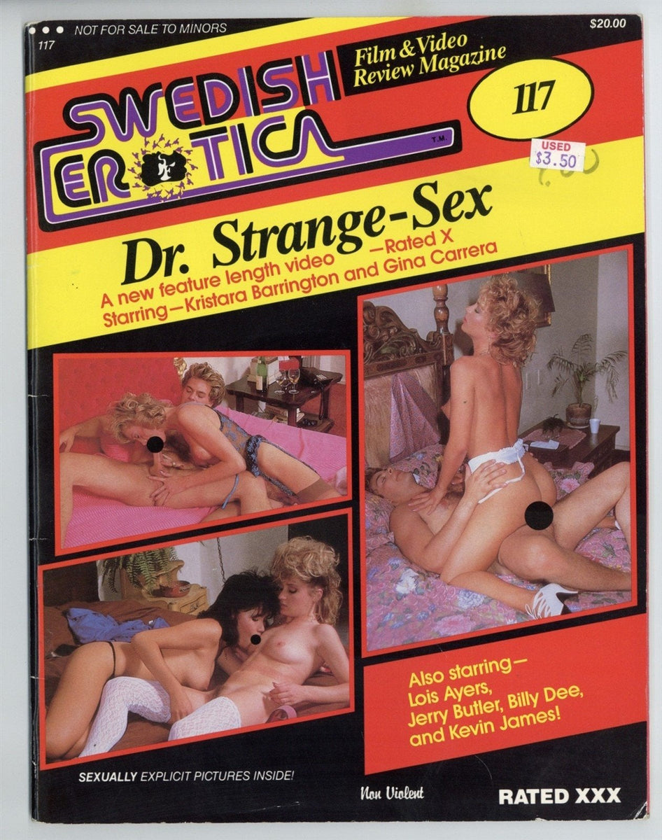 Dr. Strange Sex 1981 Kristara Barrington Gina Carrera Lois Ayers 32pg –  oxxbridgegalleries