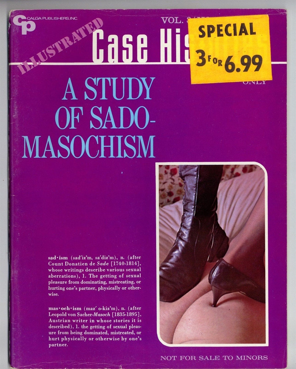 Sado porn vintage  A Study Of Sado Masochism 1971 Quality Smut Porn 64pg Ed Wood Calga Fe –  oxxbridgegalleries
