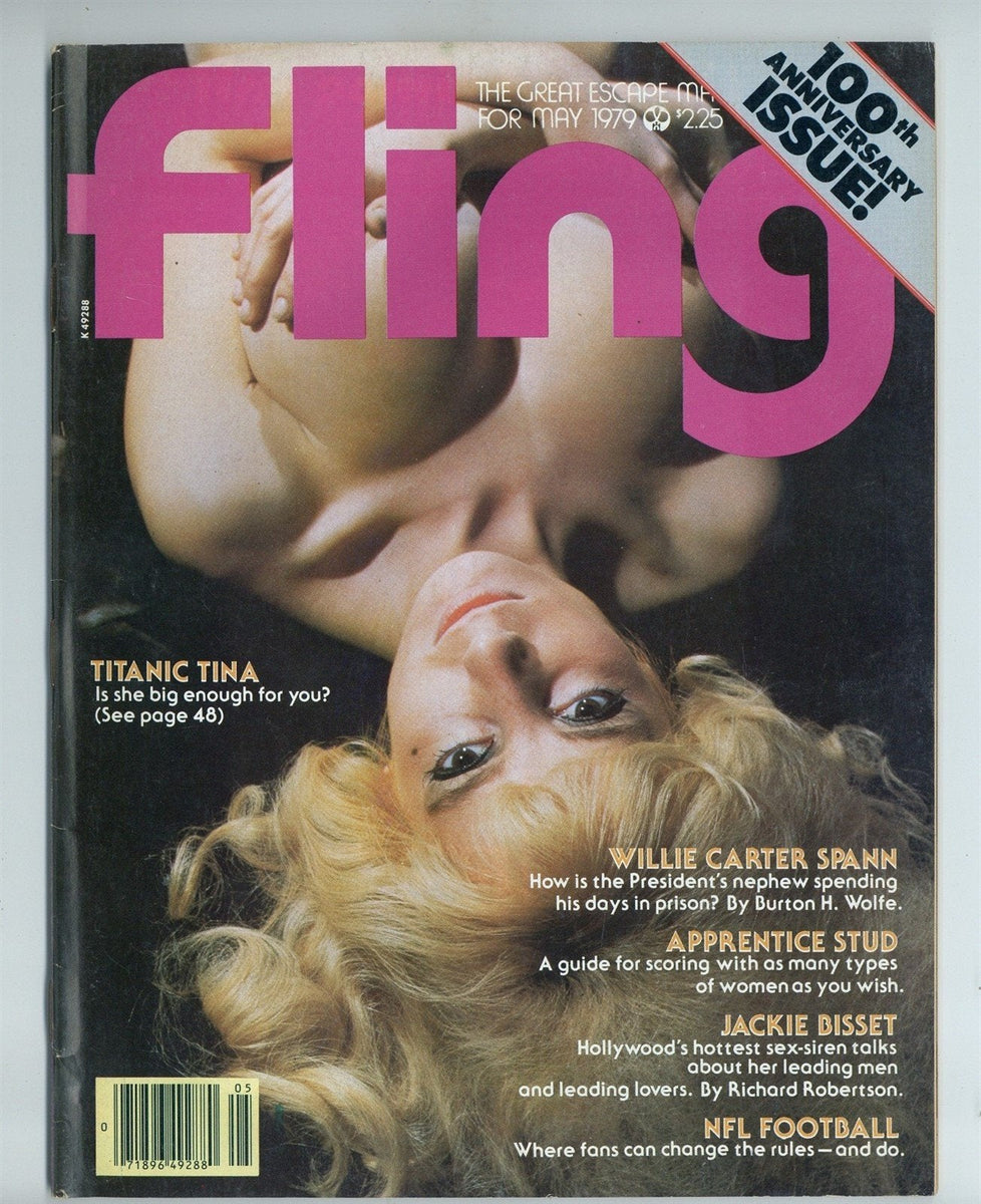 Fling May 1979 Titanic Tina AKA Tina Small 72pg Busty Big Boobs M21187 –  oxxbridgegalleries