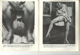 Raised Skirts 1975 Eros Goldstripe Satyr 54pg Elmer Batters Tall Leggy Women Stockings Garter Belt Heels M21596