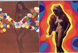 Kaleidoscope 1968 Calendar Psychedelic Candee Earle Hippie Women Candy Earl M21926
