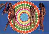 Kaleidoscope 1968 Calendar Psychedelic Candee Earle Hippie Women Candy Earl M21926