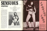 Sensuous Strippers V3#1 Lillian Parker, Ed Woods 1972 Calga Pendulum 68pg Hawaii Sex Workers Female Dancers  M22874