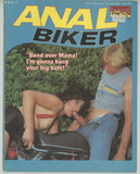 Anal Biker #1 Swedish Erotica 1986 Biker Chicks 32pg Hardcore Anal Sex, Marquis Pub.  M21296