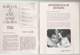 Workbook Of Adult Sexual Education Book 3 Calga SECS Press 1972 Hardcore Sex 64pg M22078
