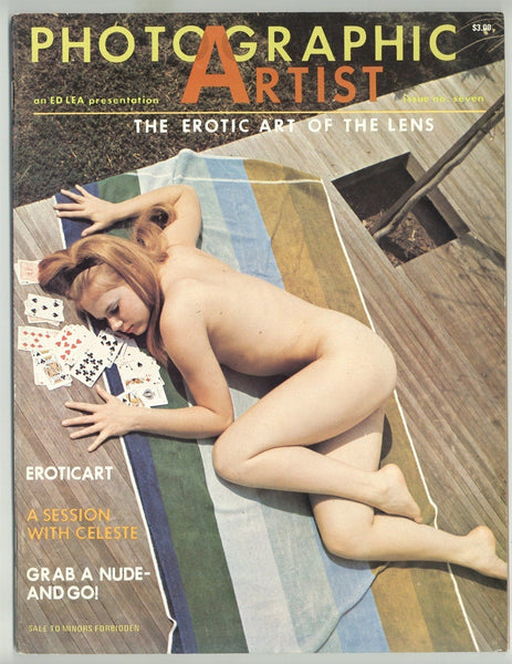 Photographic Artist #7 Ed Lea Publishing 1969 Erotic Nude Art Photography 64pg Artistic Nudes M22079