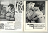 The Wild-Cats V2#4 Calga Pendulum 1968 Ed Wood Lesbian BDSM 72pg Kinky Hippie M22249