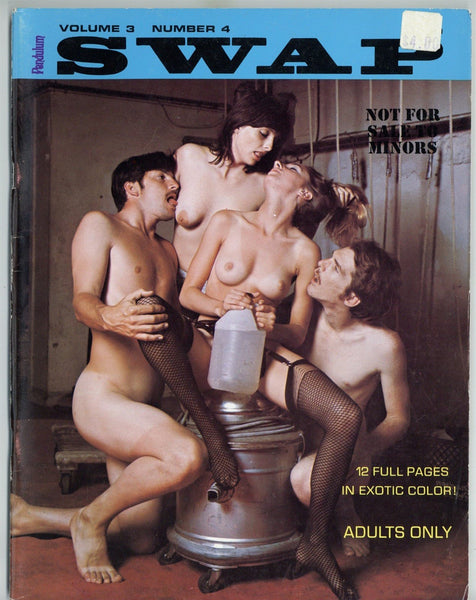 Swap V3#4 Pendulum 1969 Ed Wood Group Sex Hippies 68pg Hardcore Orgies M22481