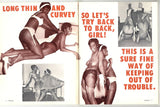 Whiplash V2#1 Cougar Publishing 1968 Early Lesbian Kink Smut Interracial 72pg M22511