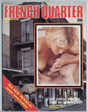 French Quarter #1 Marquis Press 1976 All Hippie Couples Hard Sex 48pg Unshaven Women M22618