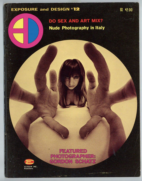 Exposure & Design #12 Elysium Publications 1969 Psychedelic Hippie Erotica Gay 52pg Nude Art M22637