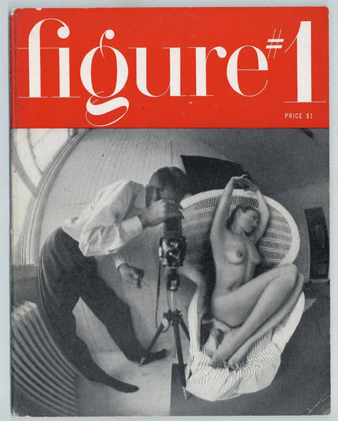 Figure #1 Photography Workshop 1951 Artistic Nude Photography 52pg Vintage Magazine M22649