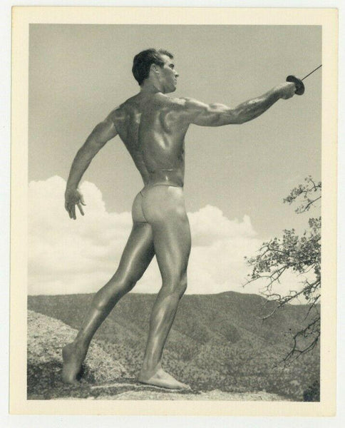 Bruce Of Los Angeles 1950 Jim Delassandro Gay Physique Beefcake Nude Male Q7295