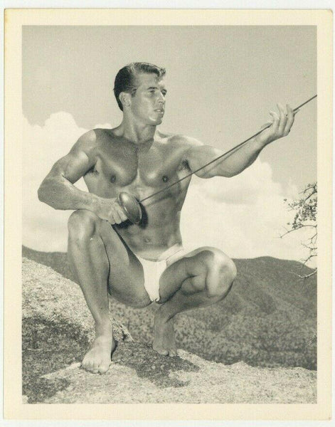 Bruce Of Los Angeles 1950 Jim Delassandro Gay Physique Beefcake Nude Male Q7296