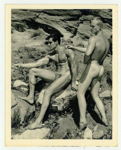 Bruce Of Los Angeles 1950 Nude Men Body Builders Beefcake Gay Physique LA Q7066