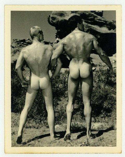 Bruce Of Los Angeles 1950 Nude Men Body Builders Beefcake Gay Physique LA Q7067