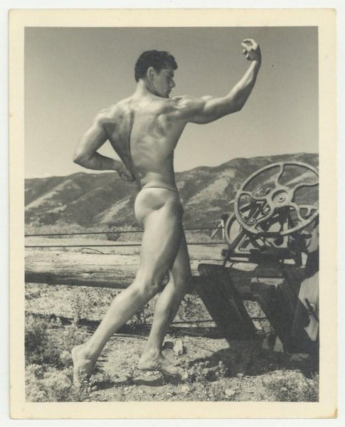 Bruce Of Los Angeles 1950 Spectacular 5x4 Handsome Beefcake Gay Physique Q8198